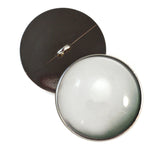 Sew On Buttons Blank White Glass Eyes