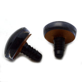 Brown Bronze Metallic Plastic Safety Eyes