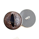 Sew On Buttons Diamondback Rattlesnake Glass Eyes