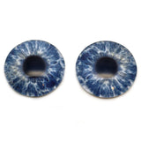 Gray Blue Human Glass Eyes for Art Doll Making