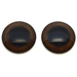 Grizzly Bear Brown Glass Animal Eyes