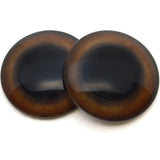 Grizzly Bear Brown Glass Animal Eyes