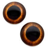 Brown Rabbit Hare Glass Eyes