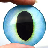 Light Blue Sweet Dragon Glass Eyes