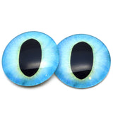 Light Blue Sweet Dragon Glass Eyes