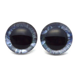 Light Blue and Purple Steampunk Plastic Safety Eyes