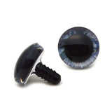 Light Blue and Purple Steampunk Plastic Safety Eyes