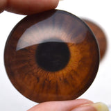 Medium Brown Human Glass Eyes