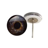 Milky Way Galaxy Glass Eyes on Wire Pin Posts