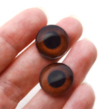 Brown Monkey Glass Eyes