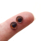 Brown Monkey Glass Eyes