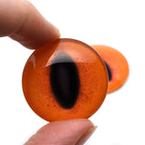 Orange Fox Glass Eyes