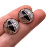 Diamondback Rattlesnake Glass Eyes