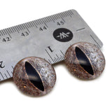 Diamondback Rattlesnake Glass Eyes