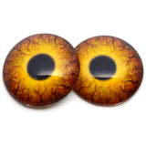 Round Dinosaur Creature Glass Eyes