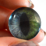 20mm Animated Cheshire Cat Color Changing Glass Eyes