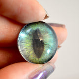 20mm Animated Cheshire Cat Color Changing Glass Eyes