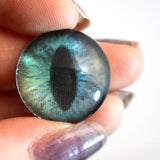 20mm Animated Cheshire Cat Color Changing Glass Eyes