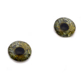Viking Ravens Celtic Sage Green Glass Eyes