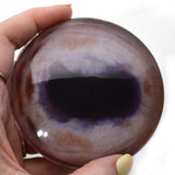 Giant 78mm Light Tan Albino Horse Glass Eyes