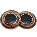 bearded dragon glass eyes for reptile sculpture