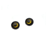 Black and Yellow Zombie Monster Glass Eyes