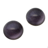 High Domed Black Bee Bug Insect Glass Eyes