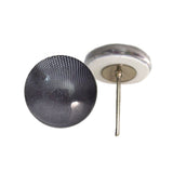 Black Bee Insect Glass Eyes on Wire Pin Posts