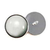 Sew On Buttons Blank White Glass Eyes