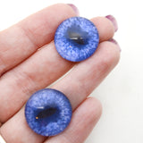 Blue Fox Glass Eyes