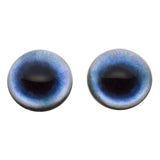 High Domed Blue Husky Dog Glass Eyes