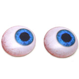 Blue Side Glance Human Glass Eyes