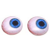 Blue Side Glance Human Glass Eyes