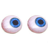 Blue Side Glance Human Glass Eyes