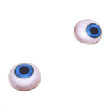 Blue Side Glance Human Glass Eyes