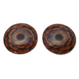 Brown PNW Pinecone Glass Eyes
