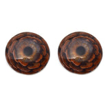 Brown PNW Pinecone Glass Eyes