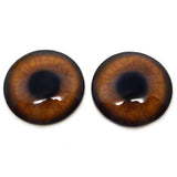 Brown Sasquatch Glass Eyes