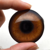 Brown Sasquatch Glass Eyes