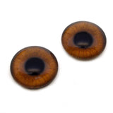 Brown Sasquatch Glass Eyes