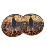 Copper Bullfrog Glass Eyes