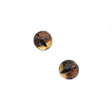 Copper Bullfrog Glass Eyes