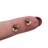 Copper Bullfrog Glass Eyes