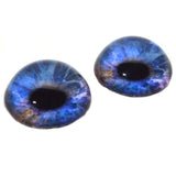 High Domed Colorful Galaxy Glass Eyes