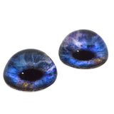 High Domed Colorful Galaxy Glass Eyes
