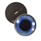 Sew On Buttons Dark Blue Crow Glass Eyes