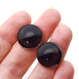 dark brown realistic dog taxidermy glass eyes
