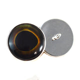 Sew On Buttons Dark Yellowtail Fish Glass Eyes