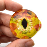Fall Leaves Dragon Glass Eyes