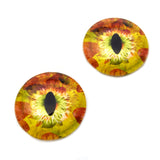 Fall Leaves Dragon Glass Eyes